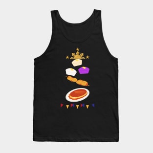 Pinoy Pride Filipino Delicacies Tank Top